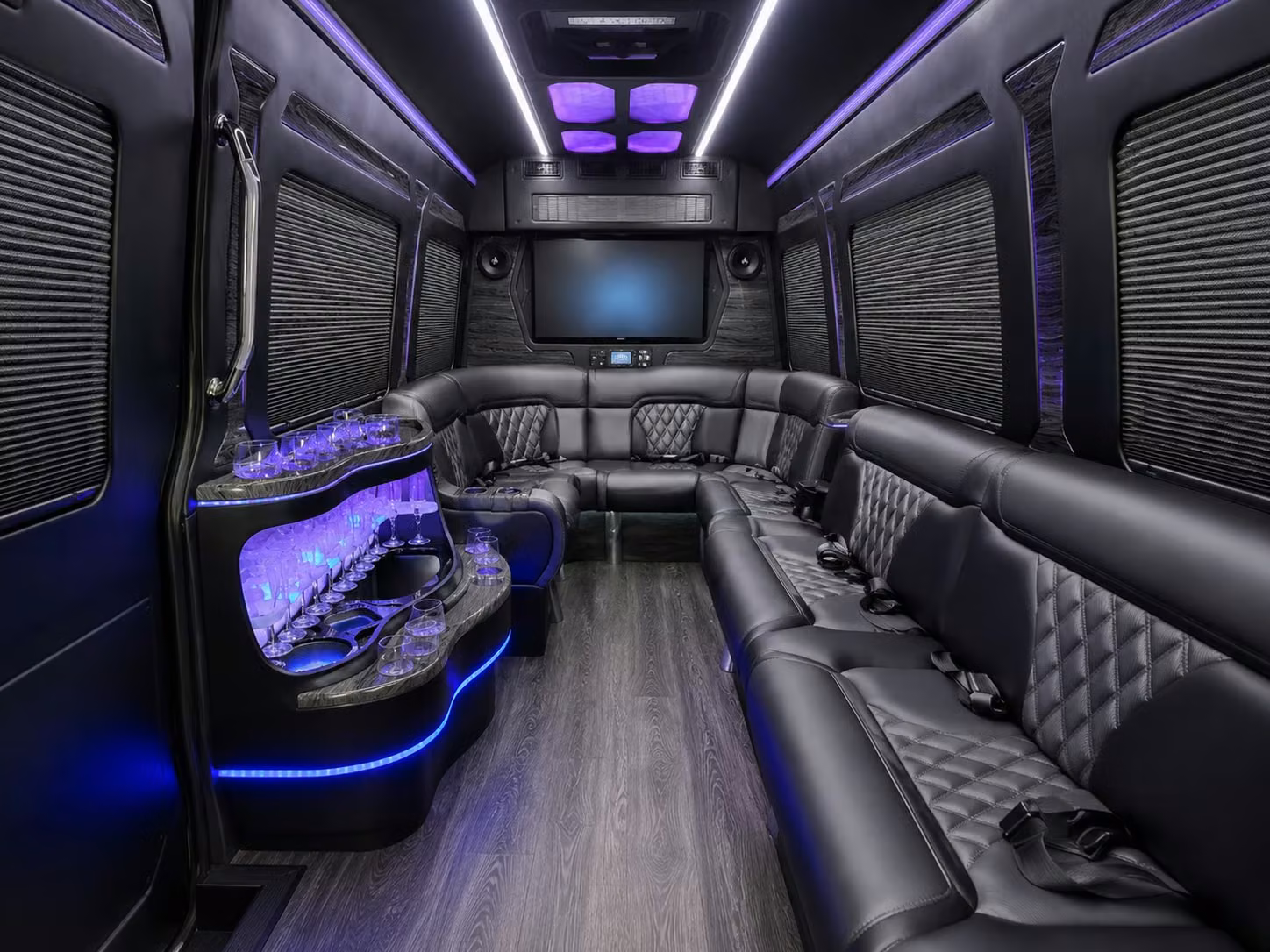 sprinter limousine inside