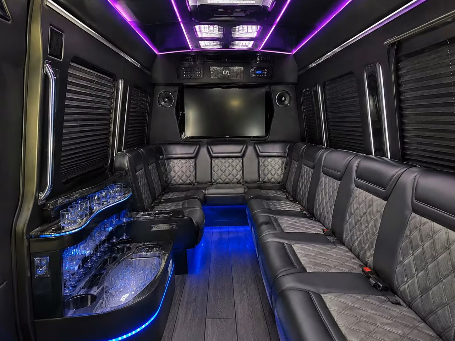 sprinter van rentals for small toledo prom groups who want a vip experience