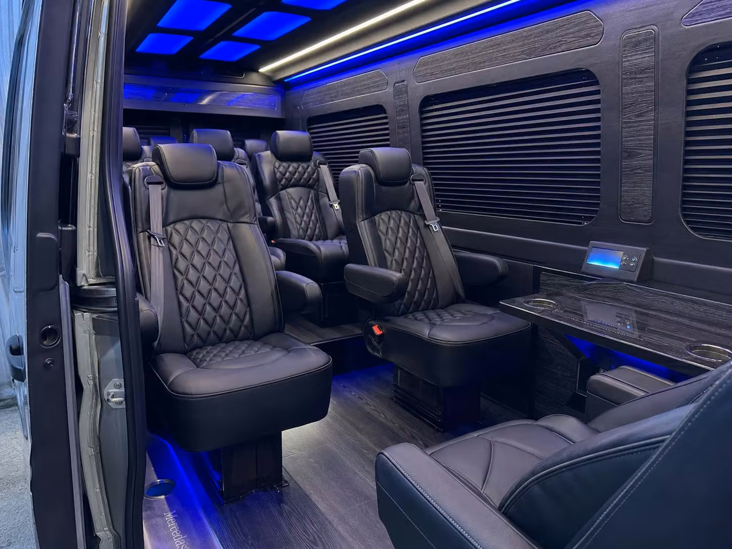 sprinter van transportation for groups and events across toledo