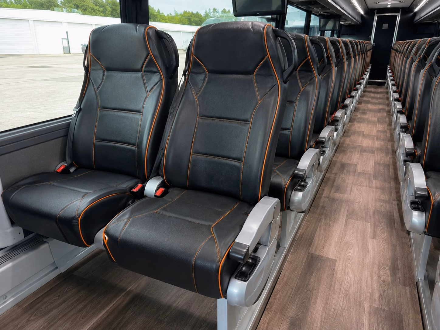 toledo charter bus interior
